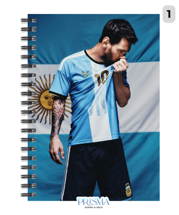 Producto - Cuaderno A5 Messi - 0