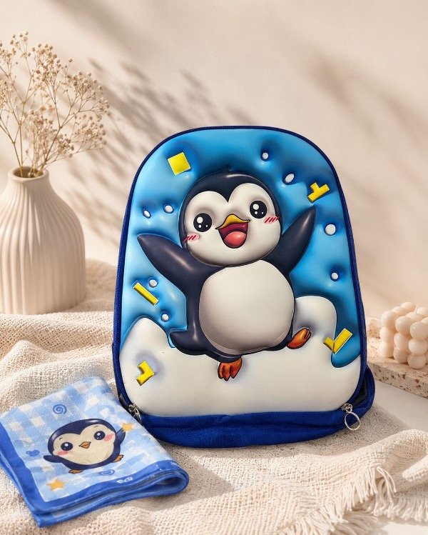 Producto - Mochila KIDS 3D - PINGÜINO