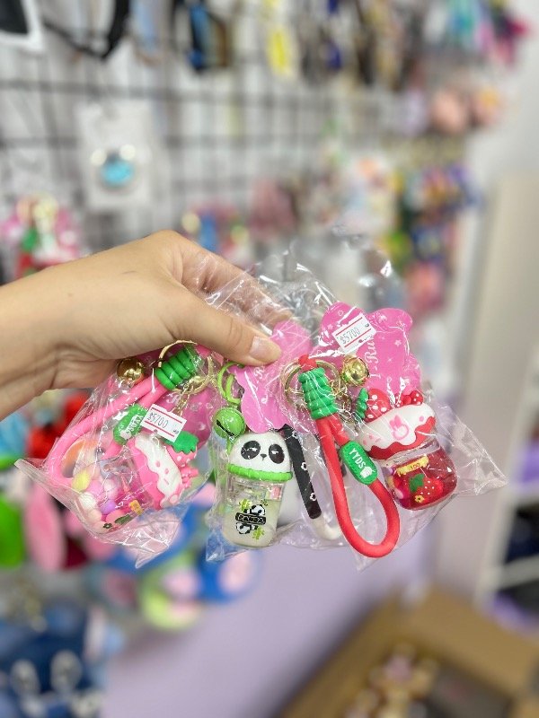 Producto - Llavero goma con líquido