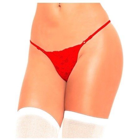 Producto - COLALESS HILO DENTAL DE PUNTILLA ROJO - MALENA