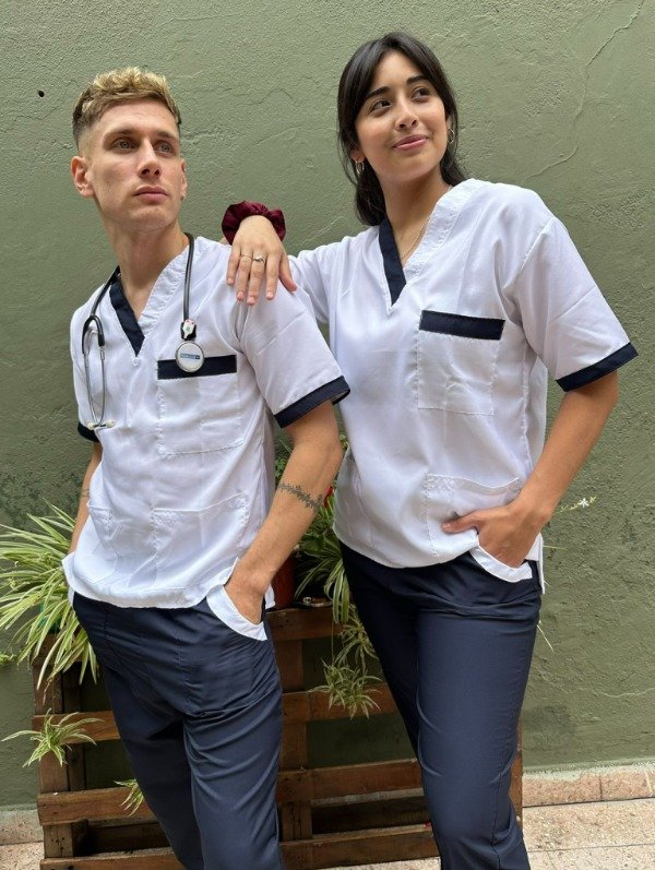 Producto - Amba blanco y azul mujer