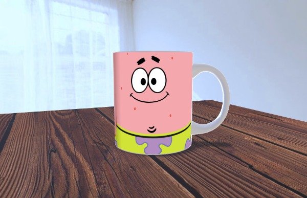 Producto - Taza de cerámica- Patricio estrella