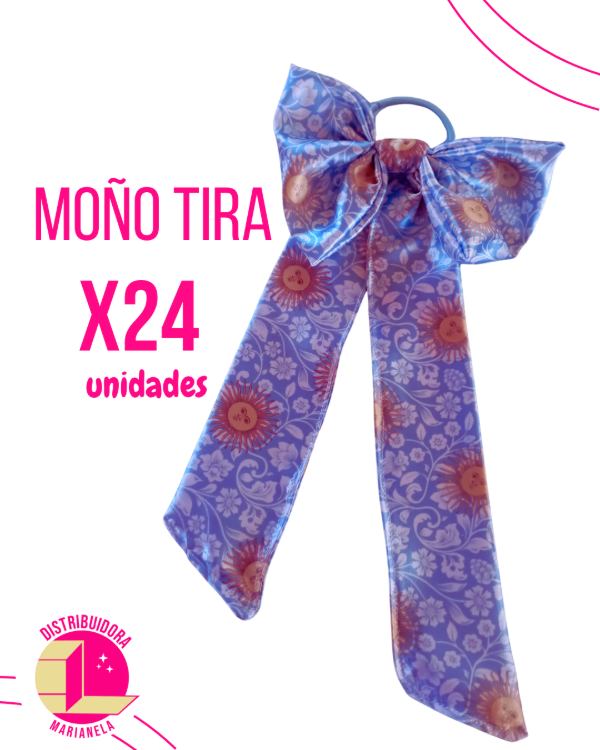 Producto - Colitas Moño con Tiras - Pack x24 unidades