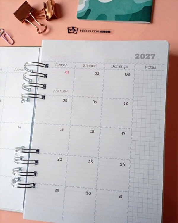 Producto - Agendas diaria Marine - 2