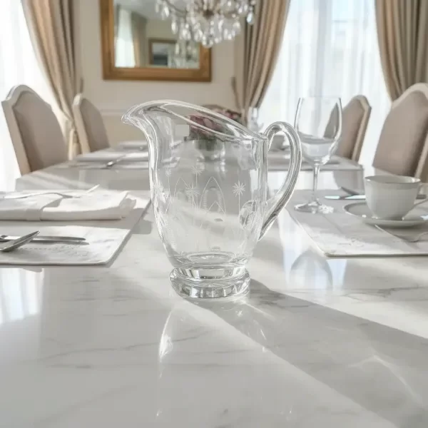 Producto - Jarra Antigua de Cristal Tallado Vintage