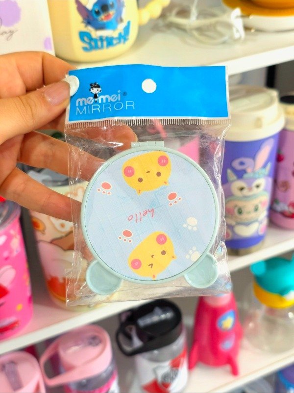 Producto - Espejito doble: diseño gatito