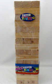 Producto - Jenga  de madera Gigante 15 pisos Ideal para eventos 36718