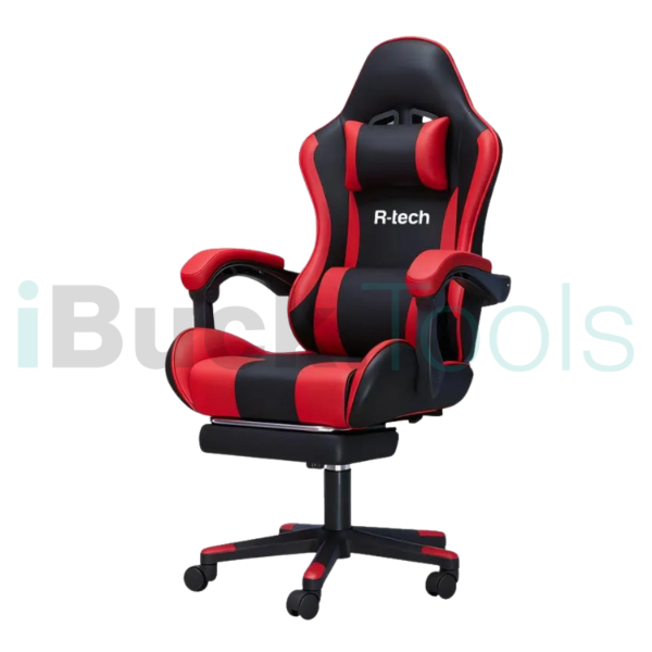 Producto - Silla Gamer Técnico R-tech Roja/negra