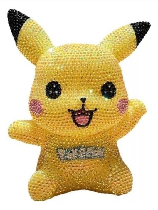 Producto - DIAMOND PAINTING ALCANCIA 10CM Pikachu