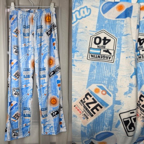 Producto - Pantalón pijama Argentina (por talle)