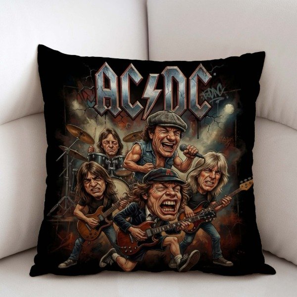 Producto - Almohaditas Bandas Rock Caricaturas - 3