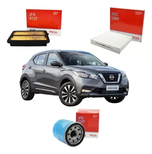 Producto - kit de filtros wega nissan kicks