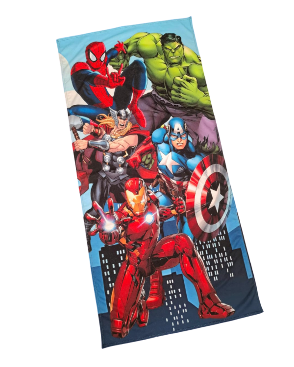 Producto - Toallon microfibra Capitan America