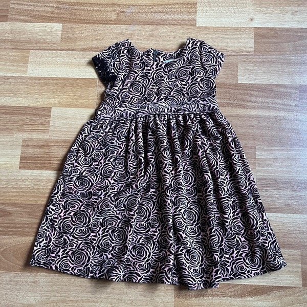 Producto - Vestido Plush Flores 2A
