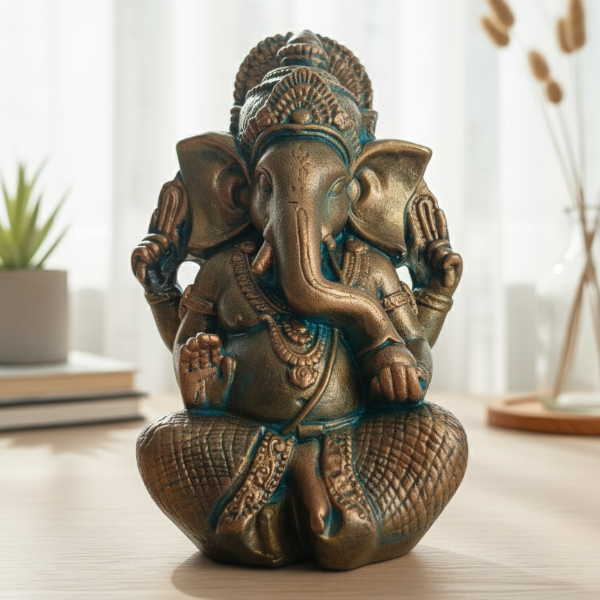 Producto - Ganesha dorada: símbolo de nuevos comienzos