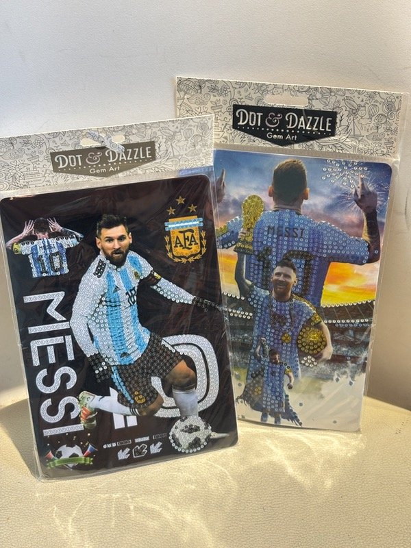 Producto - Cuadro messi diamond paint