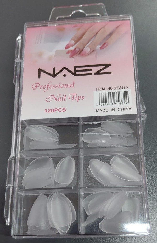 Producto - TIPS SOFT GEL ALMENDRA CORTA NAEZ 120PCS
