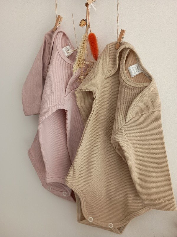 Producto - Body morley manga larga Rosa