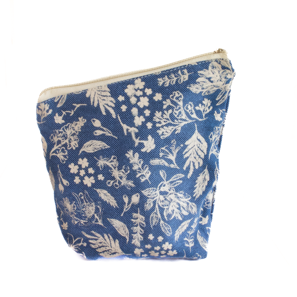 Producto - Yerbera/Porta Mate - Flora argentina azul