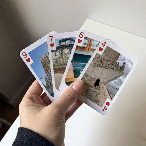 Producto - Cartas Españolas/Poker personalizadas con foto