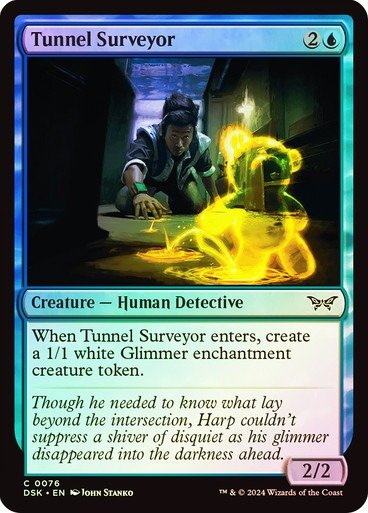 Producto - Tunnel Surveyor Foil  Duskmourn: House of Horror
