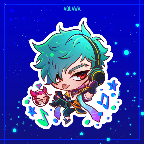 Producto - Sticker de Aphelios