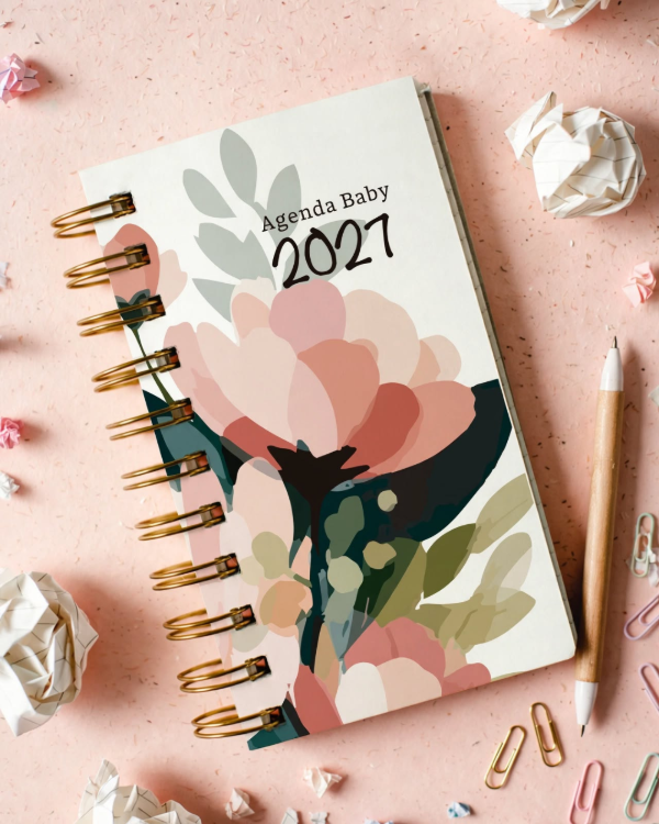 Producto - AGENDA BABY 2027 - FLORAL - 0