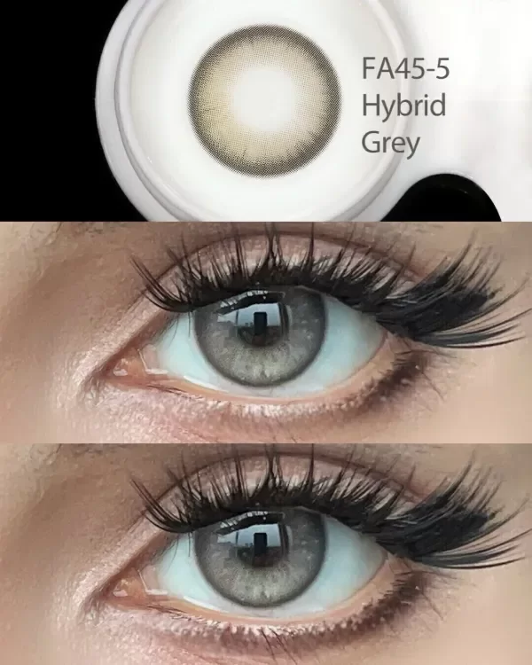 Producto - LENTES DE CONTACTO HYBRID GREY FRESH LADY (No incluye porta lentes)
