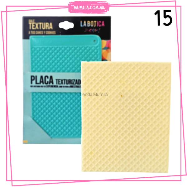 Producto - Placa Texturizadora Cucurucho MODELO 15 La Botica