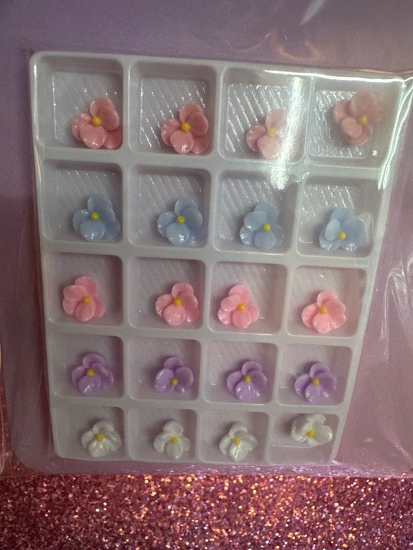 Producto - Flores 3d multicolores