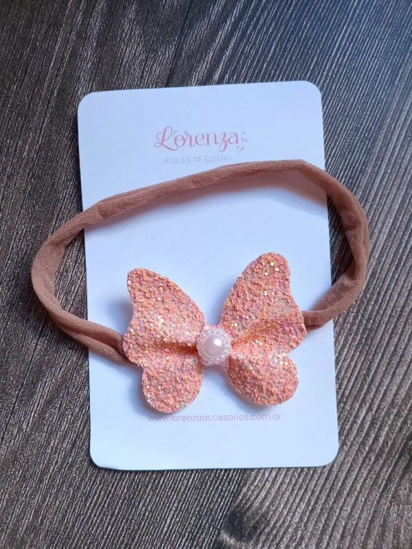Producto - Vincha Elastica - Salmón