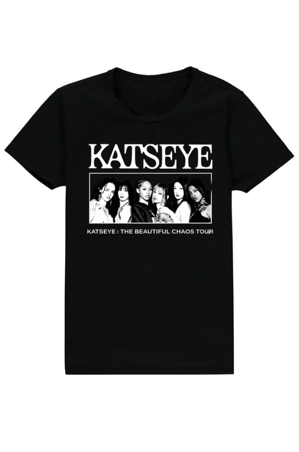 Producto - Remera Katseye Chaos Tour elegir color