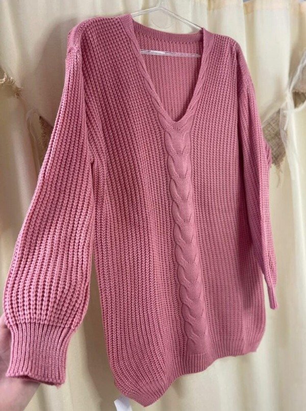 Producto - MAXI SWETER DE LANA