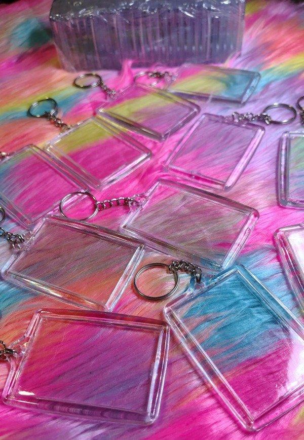 Producto - LLAVEROS ACRILICOS RECTANGULARES 6X4 CM