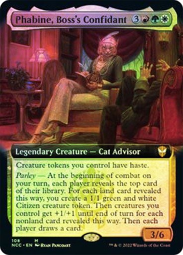 Producto - Phabine, Boss's Confidant (Extended Art Foil)