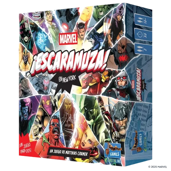 Producto - MARVEL - ESCARAMUZA EN NEW YORK (PREVENTA Marzo 2026)