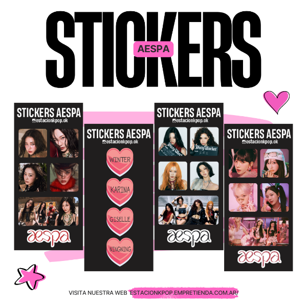 Producto - STICKERS AESPA