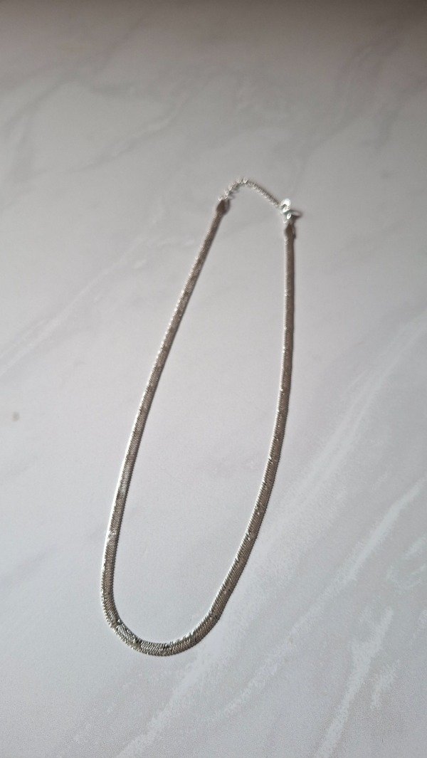 Producto - Pulsera de acero blanco cola de topo II