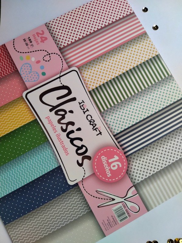 Producto - Papel p/ Scrap "Clasic"