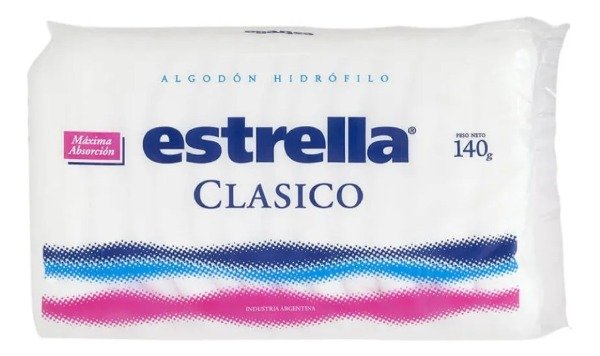 Producto - Estrella Algodon Hidrofilo Clasico 140 Gr