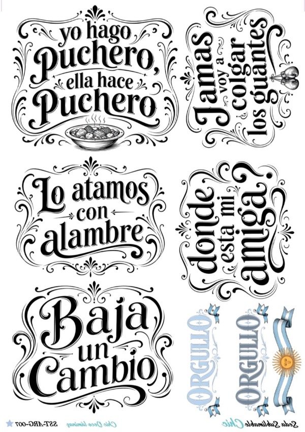 Producto - Seda Sublimable Textil SST-ARG-007