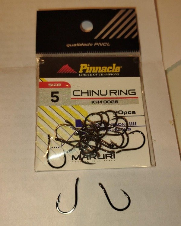 Producto - ANZUELOS PINNACLE CHINU RING SOBRE X20 UNIDADES