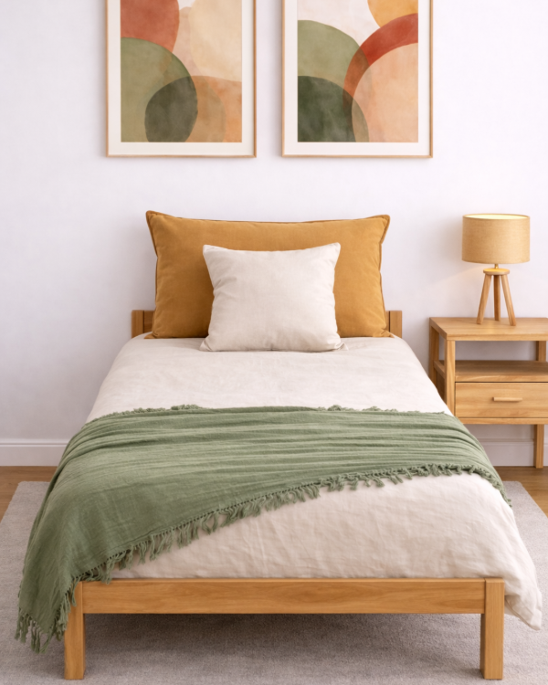 Producto - Bed Set - Verde Oliva (Individual)