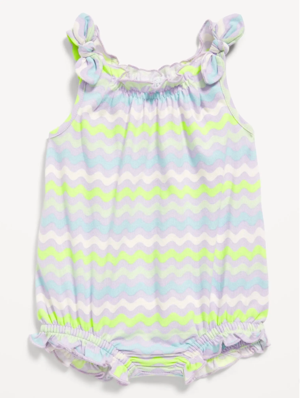 Producto - Enterito para Niñas Marca OLD NAVY Rayas Lila