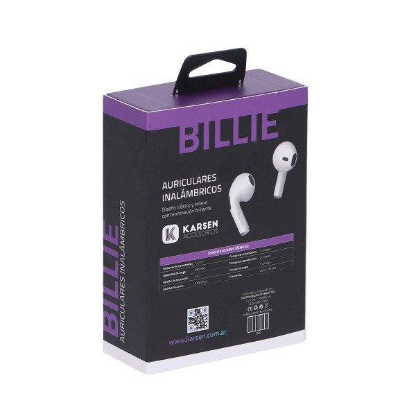 Producto - Auriculares inalámbricos Karsen Billie - 1