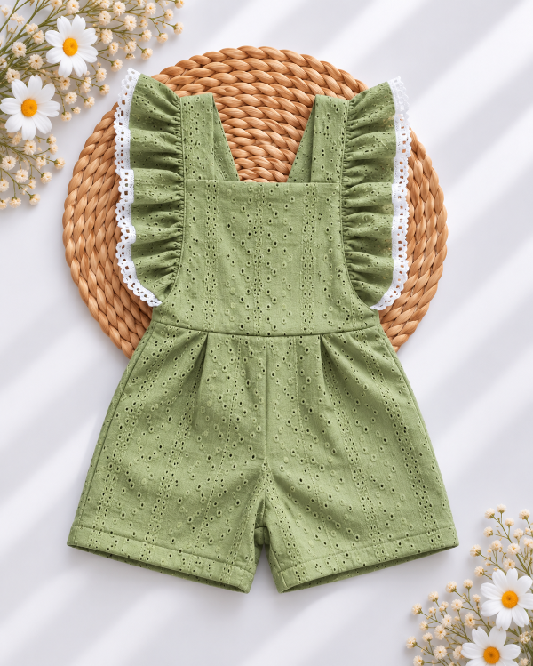 Producto - JARDINERO BRODERY VERDE