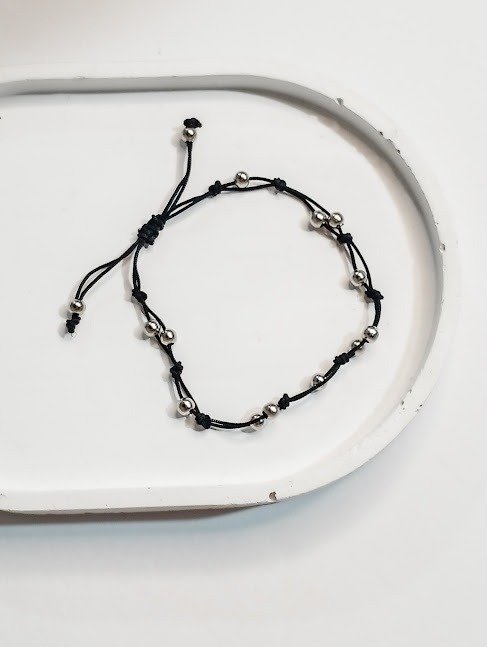 Producto - Pulsera ajustable CLARY - plateada