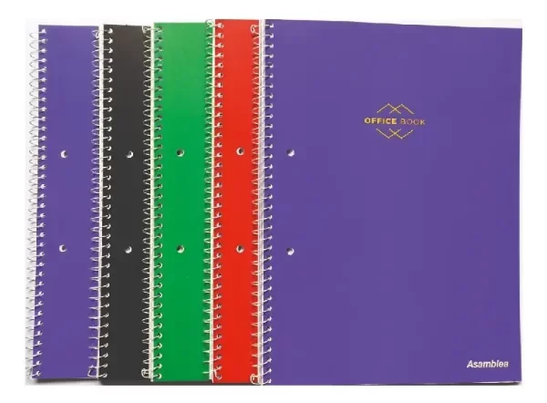 Producto - Cuaderno Universitario Espiral A4 Asamblea Rayado 80H Office Book