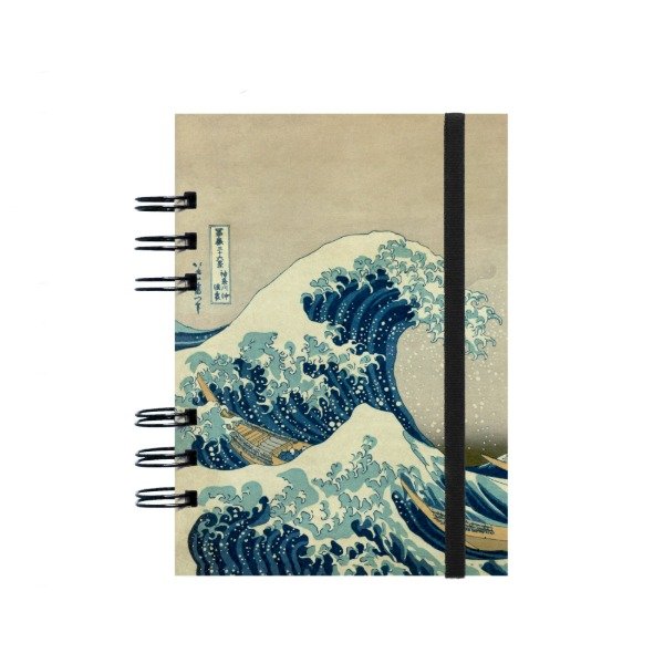 Producto - Cuaderno A6 Ola de Kanagawa