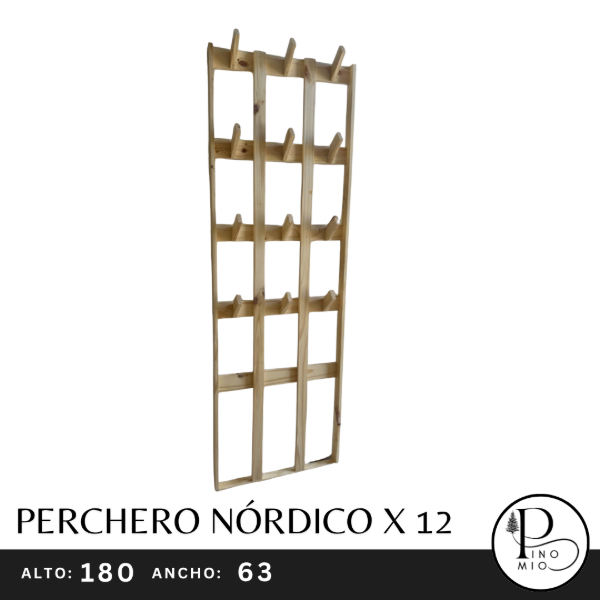Producto - PERCHERO NÓRDICO X 12
